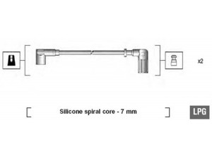 MAGNETI MARELLI 941095670606 uždegimo laido komplektas 
 Kibirkšties / kaitinamasis uždegimas -> Uždegimo laidai/jungtys
7703530