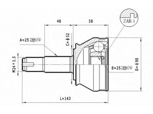 STATIM C.167 jungčių komplektas, kardaninis velenas 
 Ratų pavara -> Sujungimai/komplektas
46307032, 46307171, 60812753