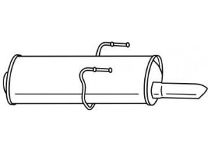 AKS DASIS SG45672 galinis duslintuvas