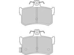 DURON DBP200917 stabdžių trinkelių rinkinys, diskinis stabdys 
 Techninės priežiūros dalys -> Papildomas remontas
GBP90323, SFP10012, GBP90323AF