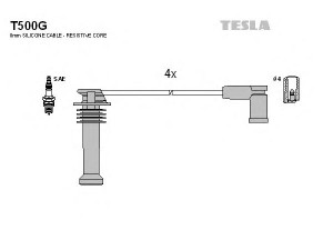 TESLA T500G uždegimo laido komplektas 
 Kibirkšties / kaitinamasis uždegimas -> Uždegimo laidai/jungtys
30731424
