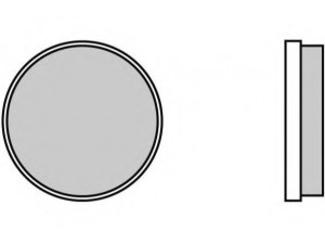 E.T.F. 12-0067 stabdžių trinkelių rinkinys, stovėjimo stabdys 
 Stabdžių sistema -> Rankinis stabdys
4AY75516221, 4AY95534349, 4M5403824T