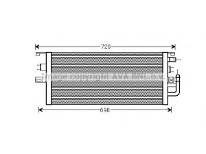 AVA QUALITY COOLING MS2479 radiatorius, variklio aušinimas 
 Aušinimo sistema -> Radiatorius/alyvos aušintuvas -> Radiatorius/dalys
2205001503, A2205001503