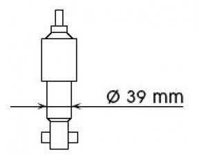 KYB 553170 amortizatorius
541107F025, 561100F604, 561100X400
