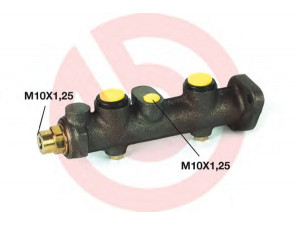 BREMBO M 23 098 pagrindinis cilindras, stabdžiai 
 Stabdžių sistema -> Pagrindinis stabdžių cilindras
4382235, 4464082, 790205, 793242