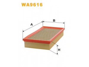 WIX FILTERS WA9616 oro filtras 
 Techninės priežiūros dalys -> Techninės priežiūros intervalai
2319008403