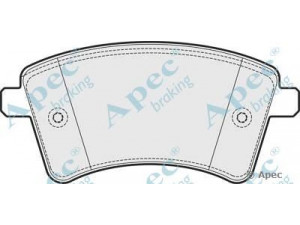 APEC braking PAD1656 stabdžių trinkelių rinkinys, diskinis stabdys 
 Techninės priežiūros dalys -> Papildomas remontas
7701209864, 7701210110