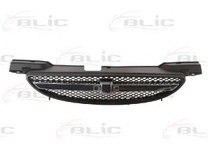 BLIC 6502-07-1135991P radiatorius grotelės 
 Kėbulas -> Kėbulo dalys/ sparnas/buferis -> Priekinis aerodinaminio pasipriešinimo sumažinimas/grotelės
96492232