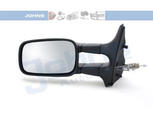 JOHNS 95 61 37-1 išorinis veidrodėlis 
 Kėbulas -> Keleivių kabina -> Durys/dalys
6K9 857 501E