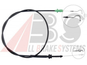 A.B.S. K37560 akceleratoriaus trosas 
 Kuro mišinio formavimas -> Karbiuratorius, sistema -> Valdymo sąsajos/amortizatorius/kameros
702721555G