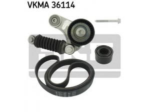 SKF VKMA 36114 V formos rumbuotas diržas, komplektas 
 Techninės priežiūros dalys -> Techninės priežiūros intervalai
11 28 7 515 316, 11 28 7 532 146