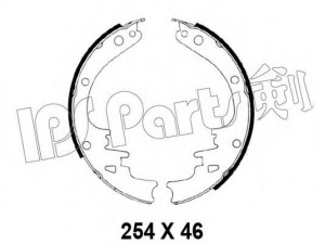 IPS Parts IBL-4022 stabdžių trinkelė 
 Stabdžių sistema -> Būgninis stabdys -> Stabdžių įdėklas/ trinkelė
8128616, 8133818, EISNX267