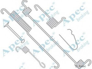 APEC braking KIT760 priedų komplektas, stabdžių trinkelės 
 Stabdžių sistema -> Būgninis stabdys -> Dalys/priedai