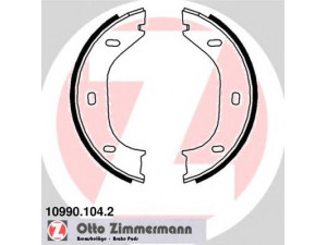 ZIMMERMANN 10990.104.2 stabdžių trinkelių komplektas, stovėjimo stabdis 
 Stabdžių sistema -> Rankinis stabdys
0060516551, 0060520463, 60516551