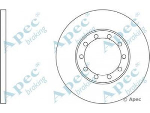 APEC braking DSK2527 stabdžių diskas 
 Dviratė transporto priemonės -> Stabdžių sistema -> Stabdžių diskai / priedai
1371420, 1464031, 6C112A315AA, 6C112A315AB