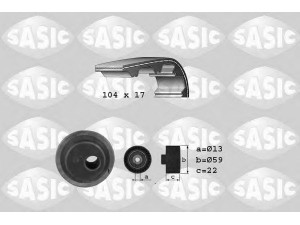 SASIC 1750022 paskirstymo diržo komplektas 
 Techninės priežiūros dalys -> Papildomas remontas
083113, 0831Q3, 083102, 0831Q3
