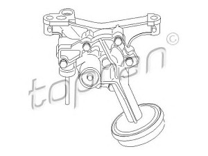 TOPRAN 501 408 alyvos siurblys 
 Variklis -> Tepimas -> Alyvos siurblys/dalys -> Alyvos siurblys
1 267 198, 1 267 383, 1 274 491