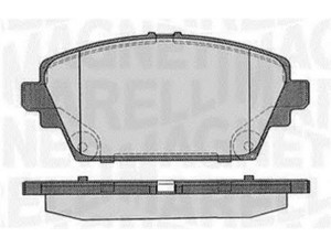 MAGNETI MARELLI 363916060566 stabdžių trinkelių rinkinys, diskinis stabdys 
 Techninės priežiūros dalys -> Papildomas remontas
410604U127, 41060AV126