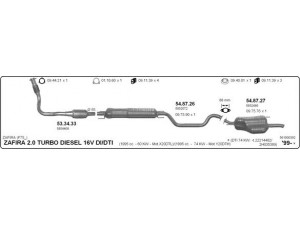 IMASAF 561000392 išmetimo sistema 
 Išmetimo sistema -> Išmetimo sistema, visa