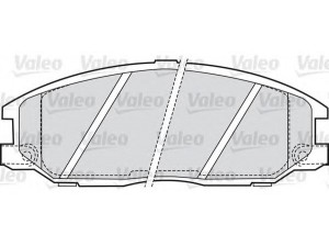 VALEO 598759 stabdžių trinkelių rinkinys, diskinis stabdys 
 Techninės priežiūros dalys -> Papildomas remontas
58101-3AA20, 581013AA20