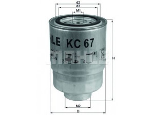 KNECHT KC 67 kuro filtras 
 Techninės priežiūros dalys -> Papildomas remontas
1952956, 1960482, 164005M311, 164008H802