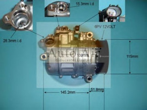 AUTO AIR GLOUCESTER 14-9151 kompresorius, oro kondicionierius 
 Oro kondicionavimas -> Kompresorius/dalys
64526956716