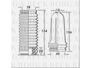 BORG & BECK BSG3198 gofruotoji membrana, vairavimas 
 Vairavimas -> Gofruotoji membrana/sandarinimai
406634, 406634, 4066.34