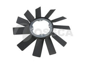 OSSCA 05184 ventiliatoriaus ratas, variklio aušinimas 
 Aušinimo sistema -> Radiatoriaus ventiliatorius
11 52 1 719 265, 11 52 1 723 363
