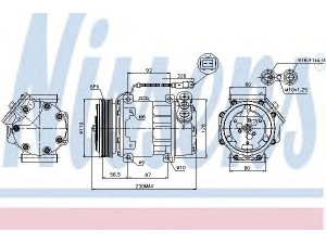 NISSENS 89047 kompresorius, oro kondicionierius 
 Oro kondicionavimas -> Kompresorius/dalys
6453CL, 6453JF, 6453KT, 9626902180