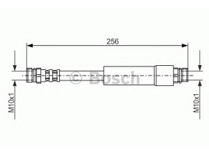 BOSCH 1 987 476 284 stabdžių žarnelė 
 Stabdžių sistema -> Stabdžių žarnelės
1K0 611 775 A, 1K0 611 775 C, 1K0 611 775 C