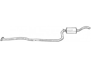 AKS DASIS SG25464 vidurinis duslintuvas