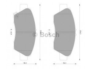 BOSCH 0 986 AB2 508 stabdžių trinkelių rinkinys, diskinis stabdys 
 Techninės priežiūros dalys -> Papildomas remontas
45022-SZT-G00, 45022-TF0-G00, 45022-TF0-G01
