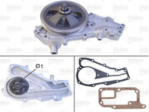 VALEO 506599 vandens siurblys 
 Aušinimo sistema -> Vandens siurblys/tarpiklis -> Vandens siurblys
7701467642