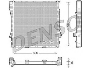 DENSO DRM05114 radiatorius, variklio aušinimas 
 Aušinimo sistema -> Radiatorius/alyvos aušintuvas -> Radiatorius/dalys
17111439102