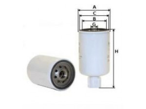 UNIFLUX FILTERS XN410 kuro filtras 
 Techninės priežiūros dalys -> Papildomas remontas
164037F400, 164037F401, 164037F40A