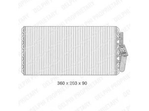 DELPHI TSP0525076 garintuvas, oro kondicionierius 
 Oro kondicionavimas -> Garintuvas
140 830 0958
