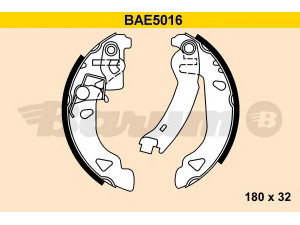 BARUM BAE5016 stabdžių trinkelių komplektas 
 Techninės priežiūros dalys -> Papildomas remontas
71738378, 77362297, 9945975, 9947773