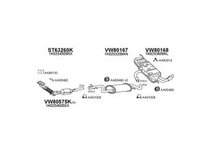 VENEPORTE 030188 išmetimo sistema 
 Išmetimo sistema -> Išmetimo sistema, visa