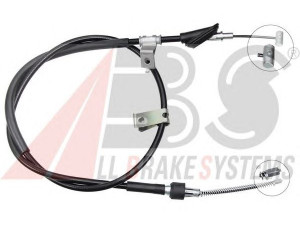 A.B.S. K18868 trosas, stovėjimo stabdys 
 Stabdžių sistema -> Valdymo svirtys/trosai
54401-54G00