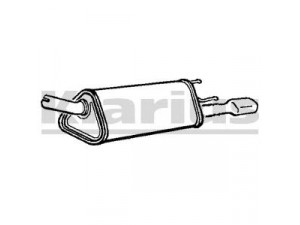 KLARIUS 210587 galinis duslintuvas 
 Išmetimo sistema -> Duslintuvas
5852961, 852969, 90412894, 90500402