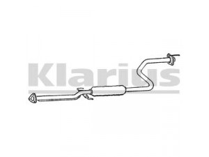 KLARIUS HA253C vidurinis duslintuvas 
 Išmetimo sistema -> Duslintuvas
18220SR2A73