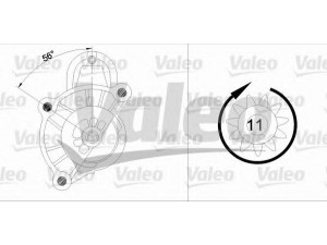 VALEO 455749 starteris 
 Elektros įranga -> Starterio sistema -> Starteris
1320921080, 1332419080, 9624291480
