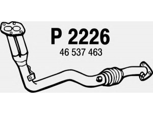 FENNO P2226 išleidimo kolektorius 
 Išmetimo sistema -> Išmetimo vamzdžiai
BM70395, 46520509, 46537463