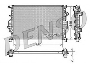 DENSO DRM10077 radiatorius, variklio aušinimas 
 Aušinimo sistema -> Radiatorius/alyvos aušintuvas -> Radiatorius/dalys
1377542, 1461068, 1477219, 1477459