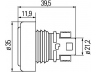 HELLA 2BM 340 825-201 papildomas indikatorius