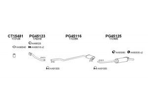 VENEPORTE 450472 išmetimo sistema 
 Išmetimo sistema -> Išmetimo sistema, visa
