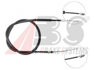 A.B.S. K13337 trosas, stovėjimo stabdys 
 Stabdžių sistema -> Valdymo svirtys/trosai
4745.K0