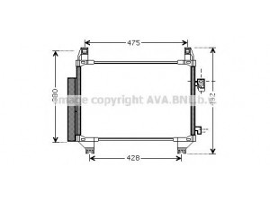 AVA QUALITY COOLING TO5407 kondensatorius, oro kondicionierius