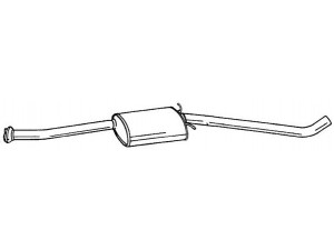 AKS DASIS SG40437 vidurinis duslintuvas