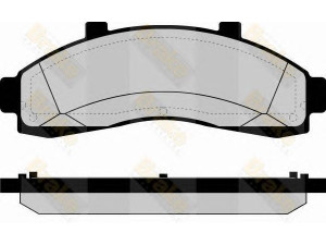 Brake ENGINEERING PA1150 stabdžių trinkelių rinkinys, diskinis stabdys 
 Techninės priežiūros dalys -> Papildomas remontas
4062399, 4062402, 4444107, F57Z2001A
